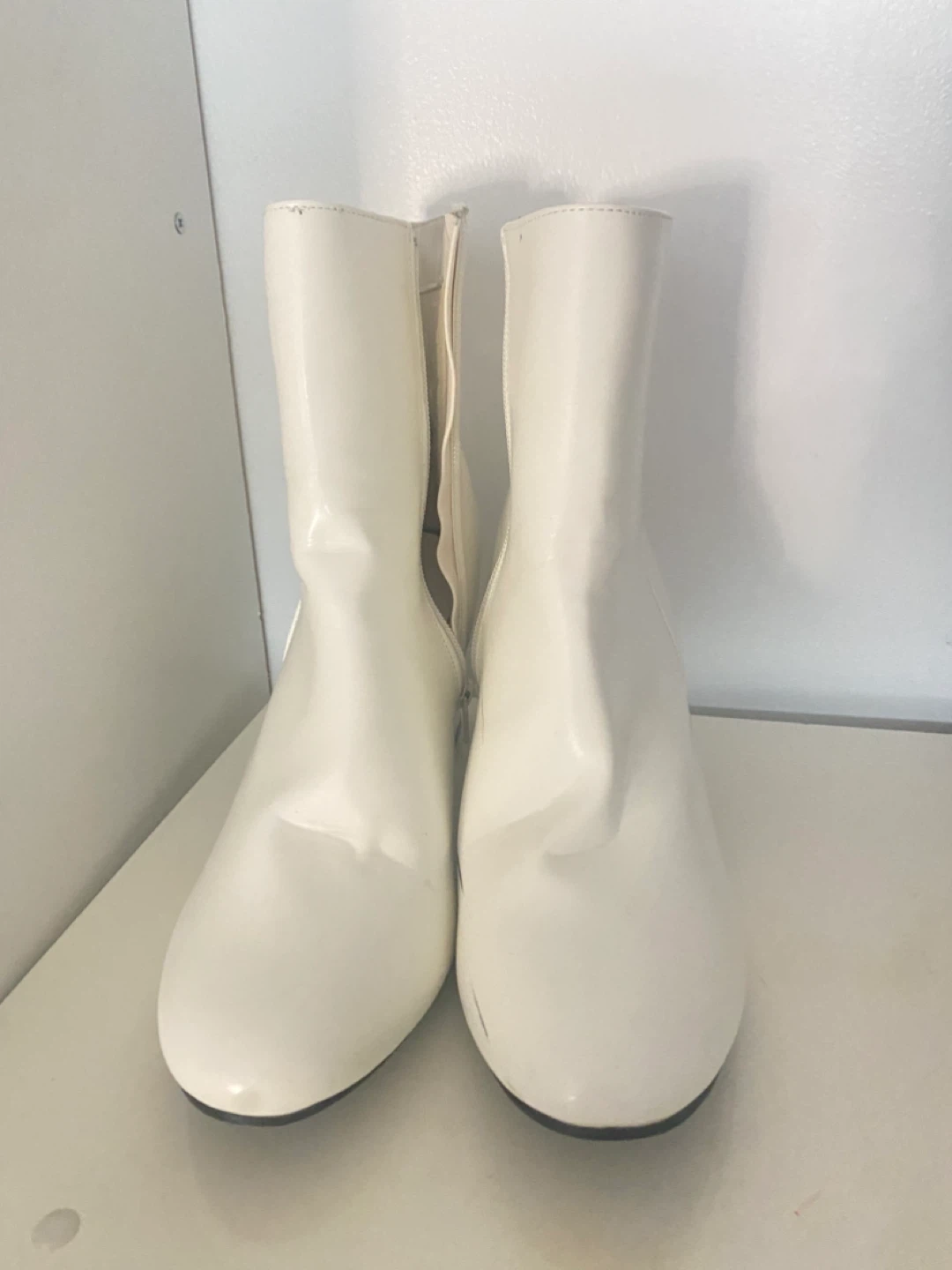 White Ankle Boots - photo 5