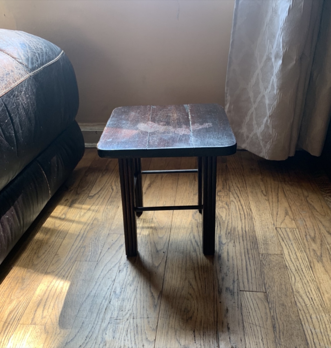 🥕 Wooden Side mini table