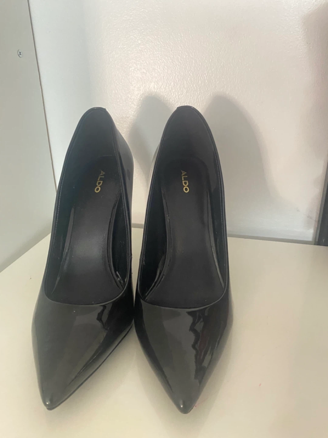 Aldo Black Patent Leather Heels - photo 4
