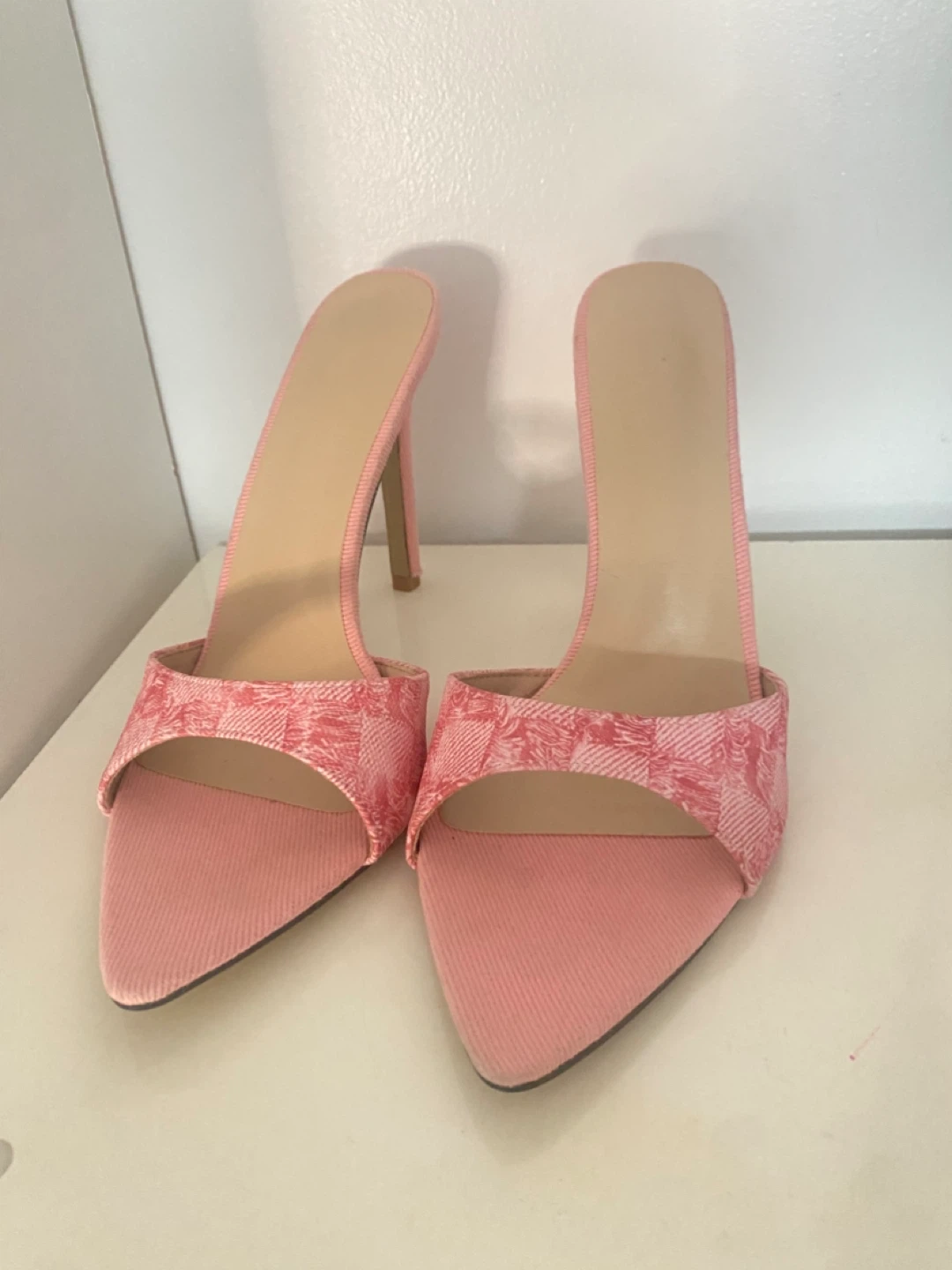 Pink Heeled Mules - photo 3