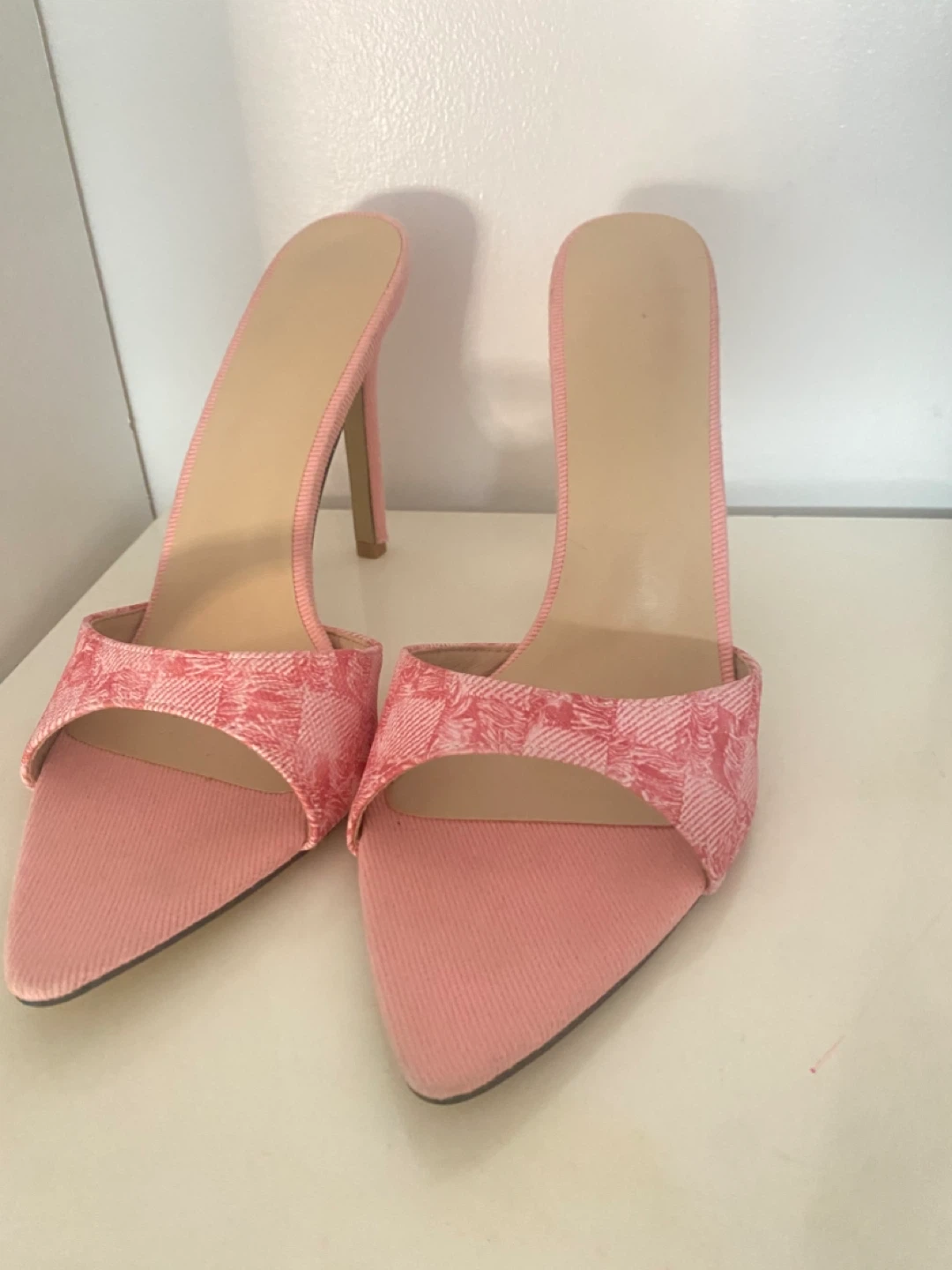 Pink Heeled Mules - photo 4