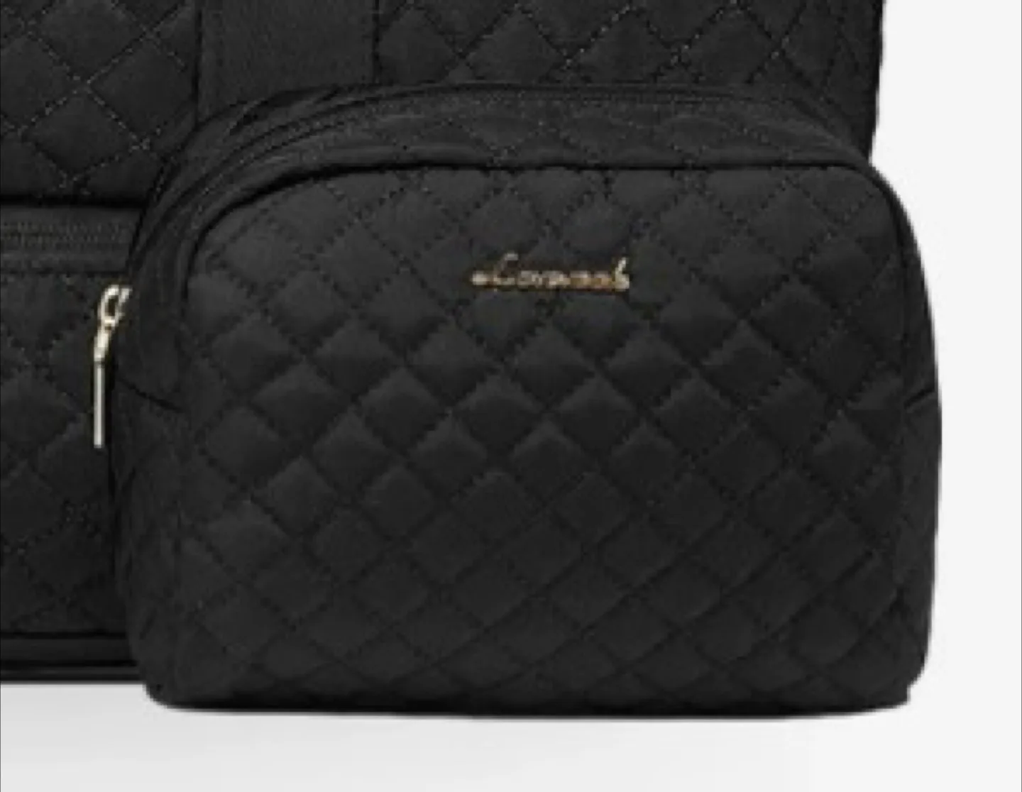 LOVEVOOK Aril Travel SMALL Black Bag - new thumbnail