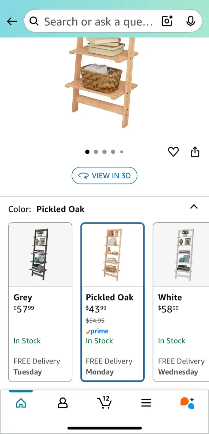 🥕 Home 5-Tier Ladder Shelf image indicator(6)