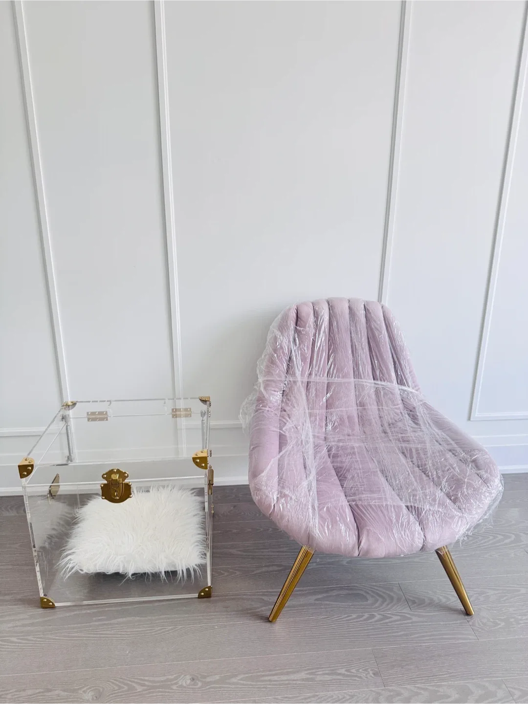 Sofa Chair Howell - Lilac thumbnail
