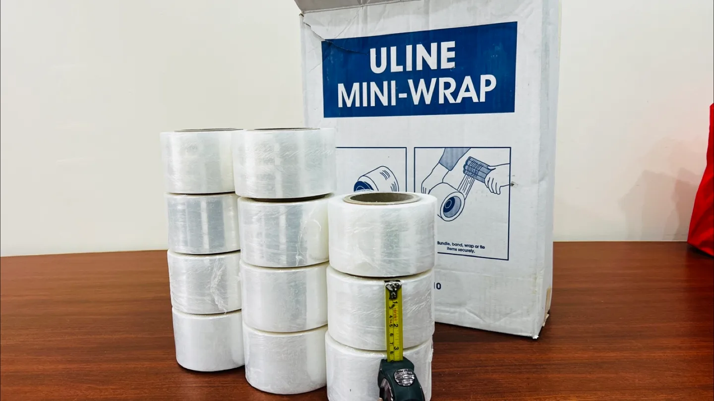 Uline Mini-Wrap Rolls $40 for 11 rolls thumbnail