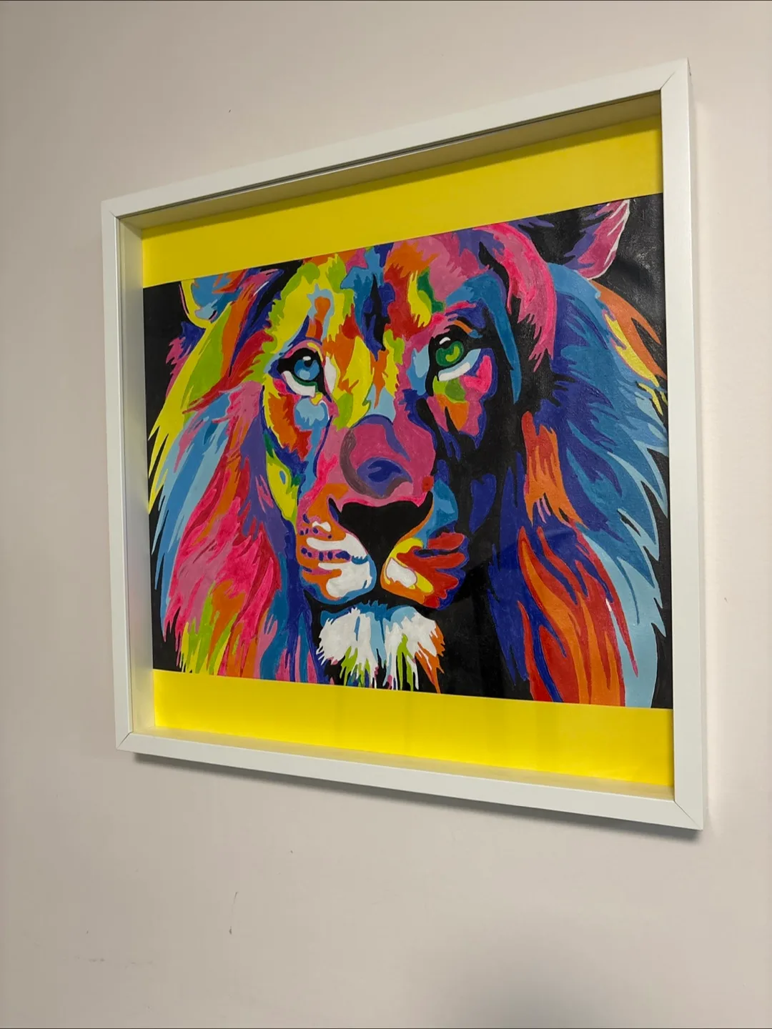 🥕 Framed Lion Art 🥕 thumbnail