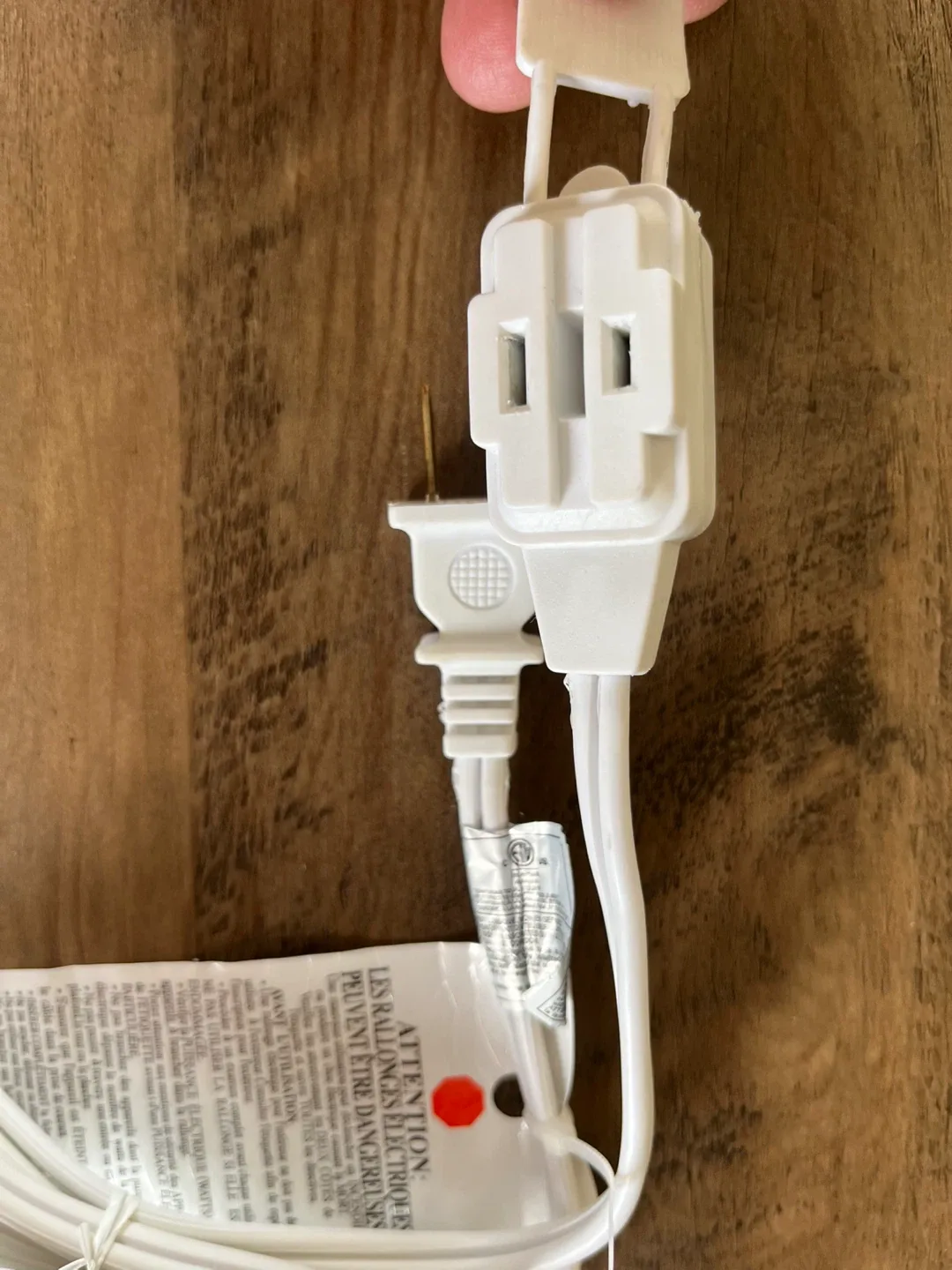 White Indoor Extension Cord image indicator(3)