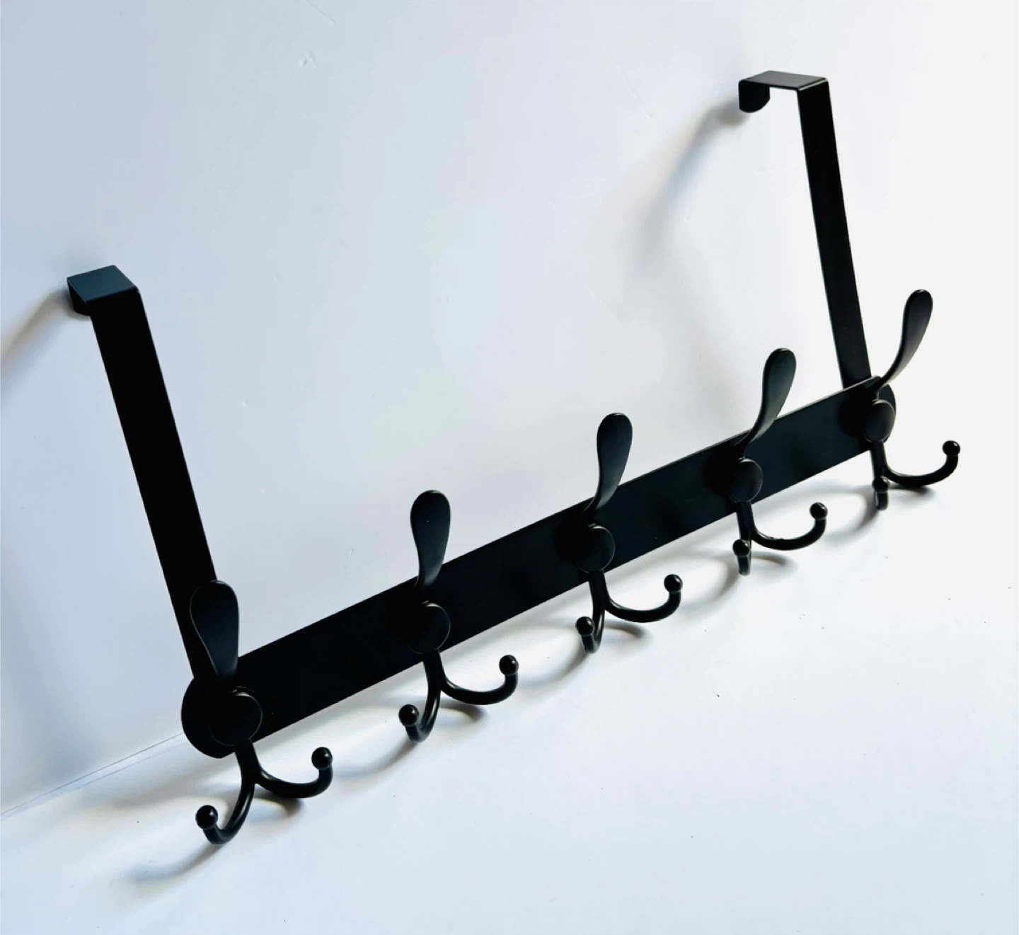 Black Encozy Over The Door 5 Hooks Rack - photo 2