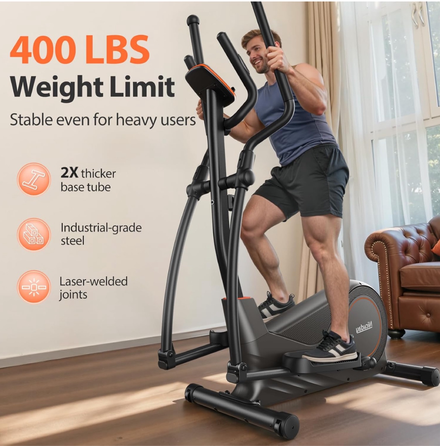Nicday Classic Elliptical CT11S - Like New! - photo 3