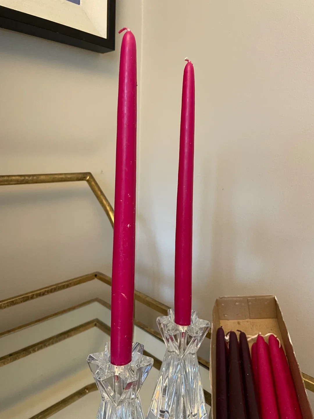 Taper Candles - Pink & Purple Bundle thumbnail