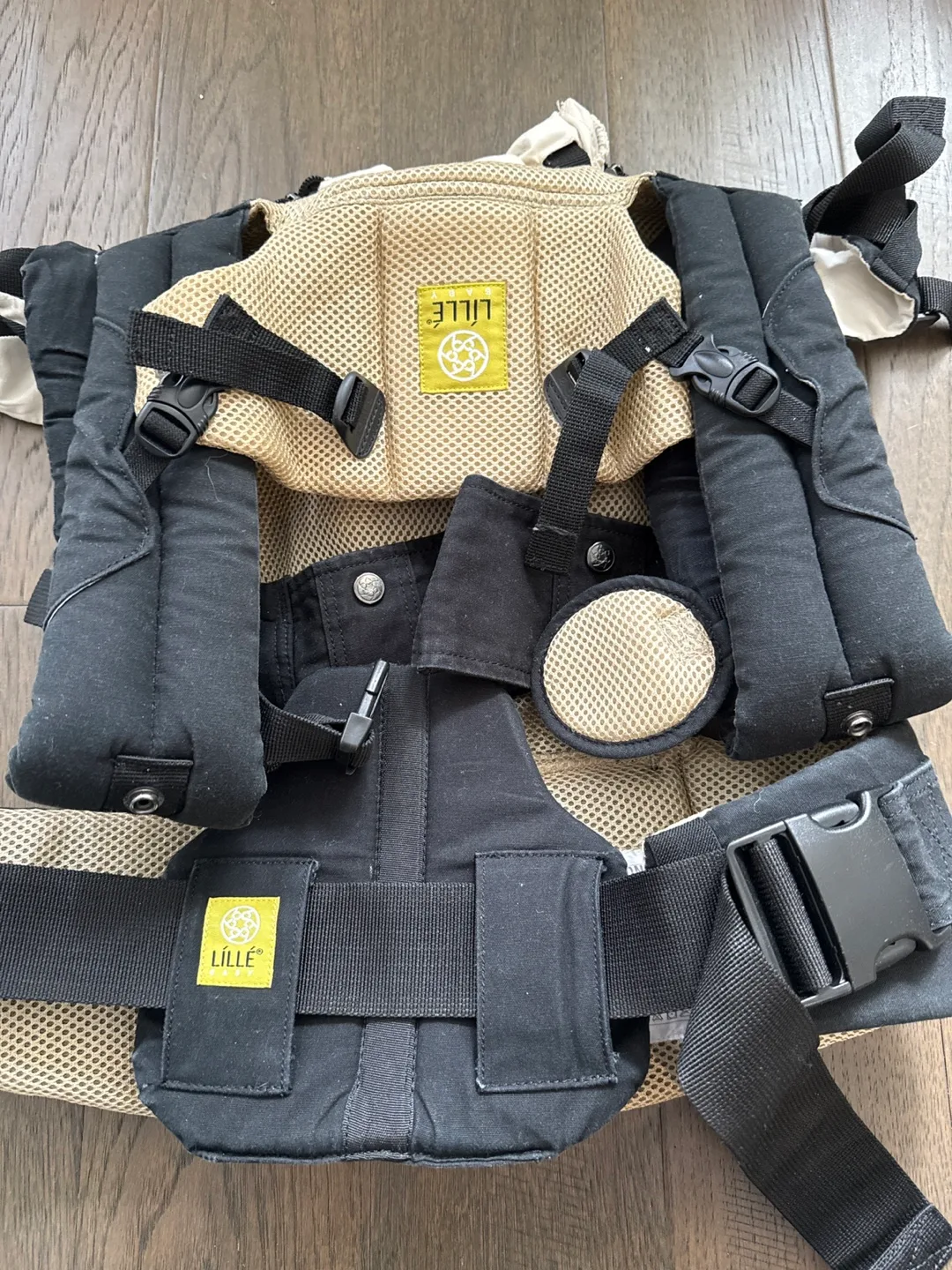 Lillebaby Baby Carrier Black & Beige image indicator(3)