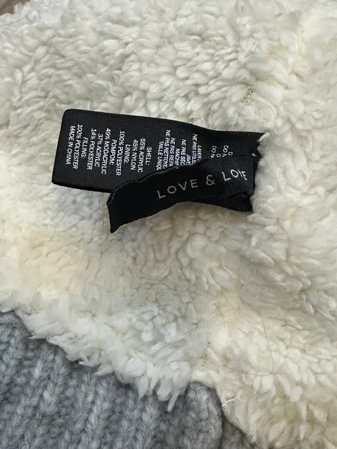 Love & Lore Pom Pom Beanie | Grey image indicator(3)