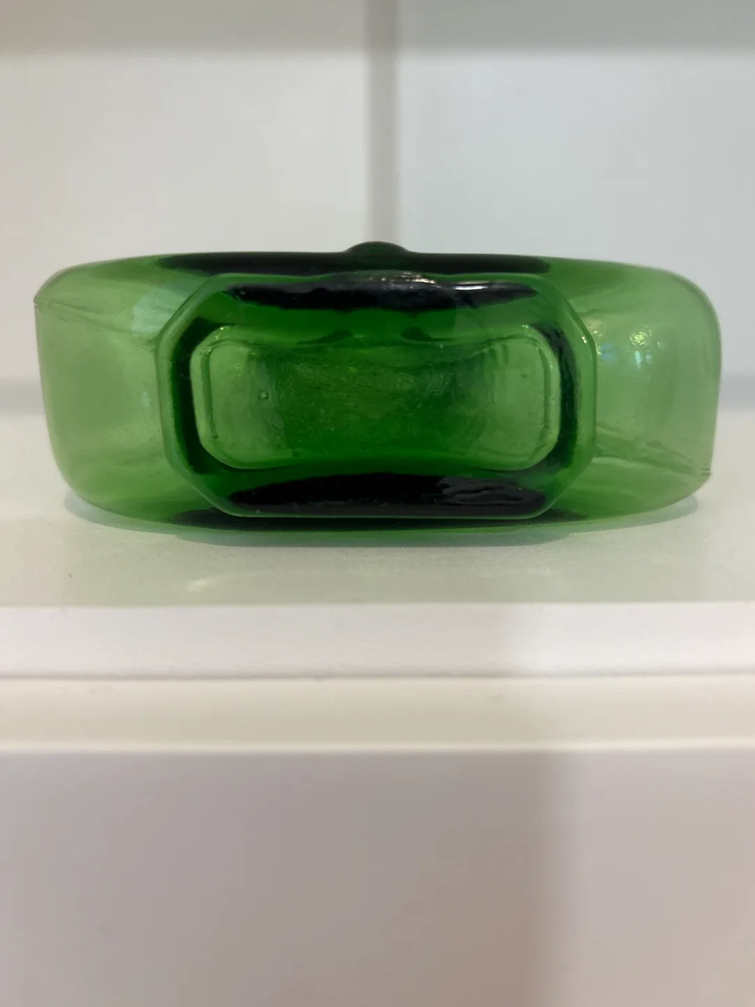 Antique Green Glass Violin Bottle (1910’s-1920’s) image indicator(6)