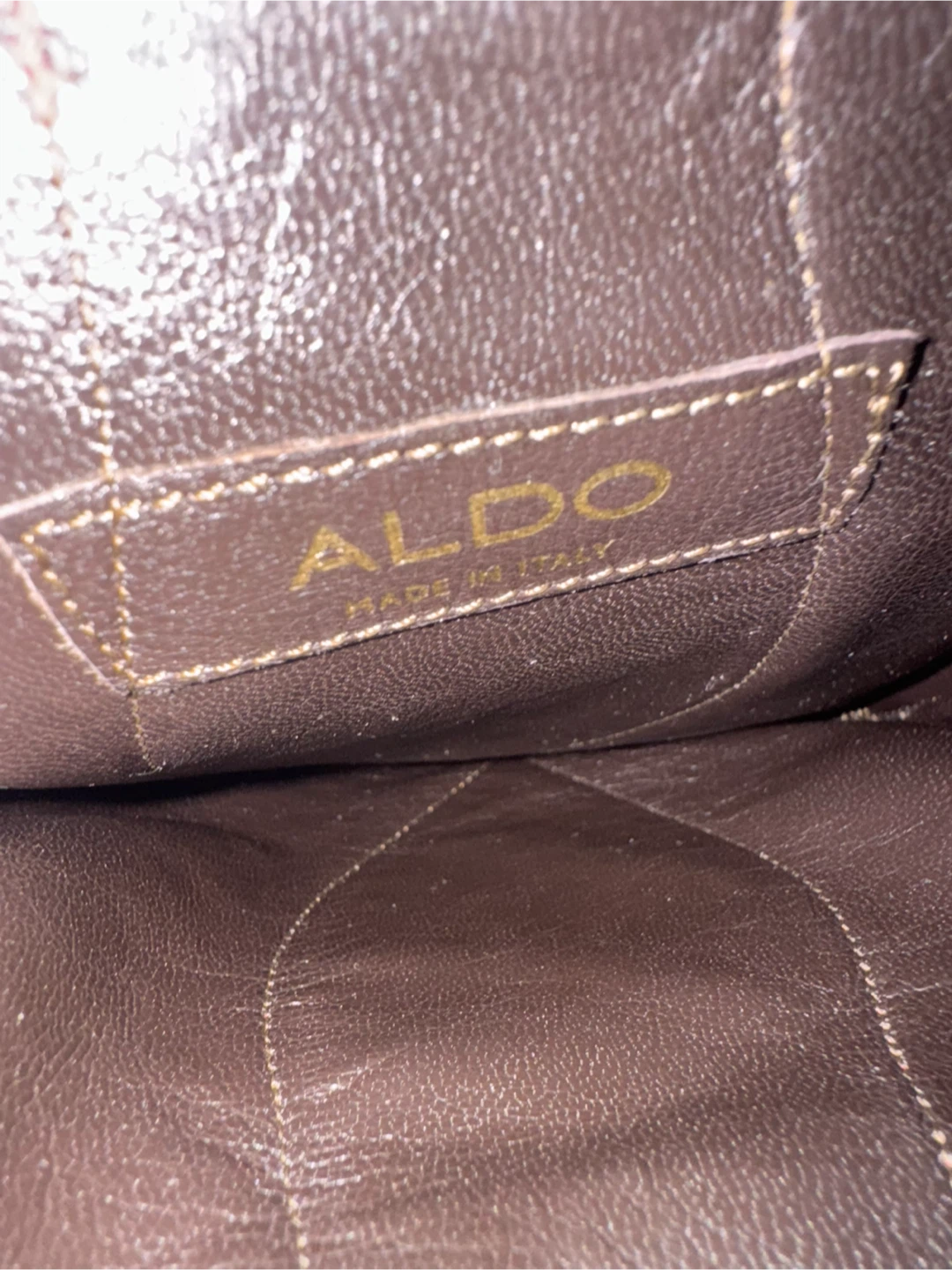 Aldo Alderica-22 Brown Leather Boots, Size 7 - photo 5
