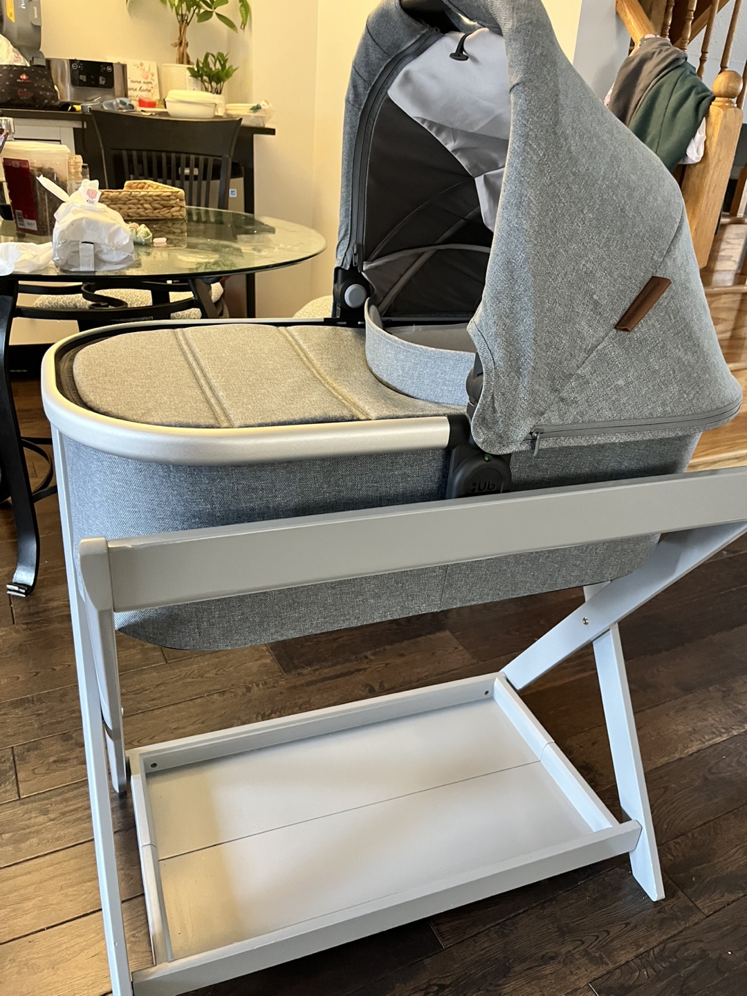 Uppababy Bassinet & Stand - Grey - photo 4