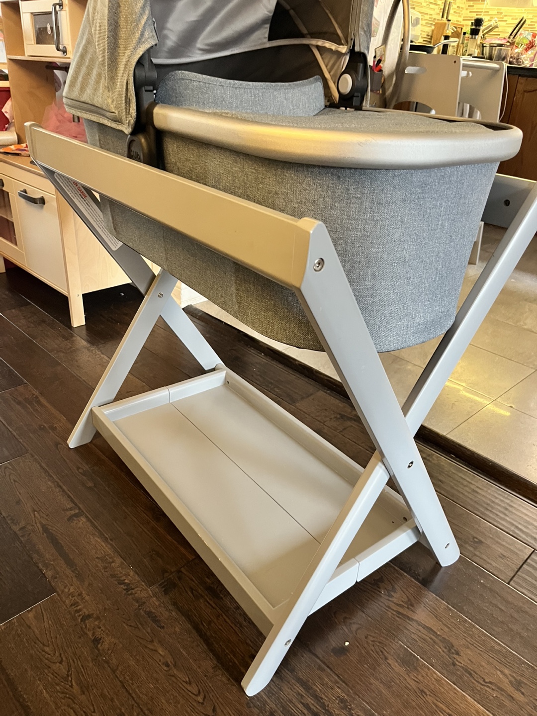 Uppababy Bassinet & Stand - Grey - photo 3