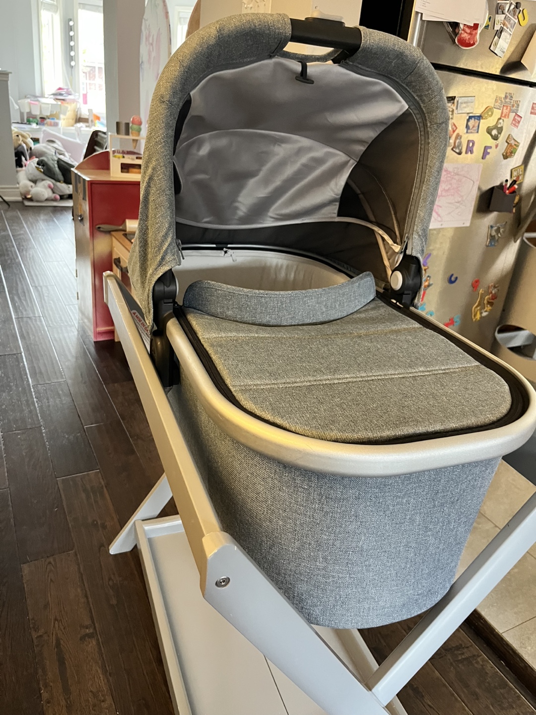 Uppababy Bassinet & Stand - Grey - photo 2