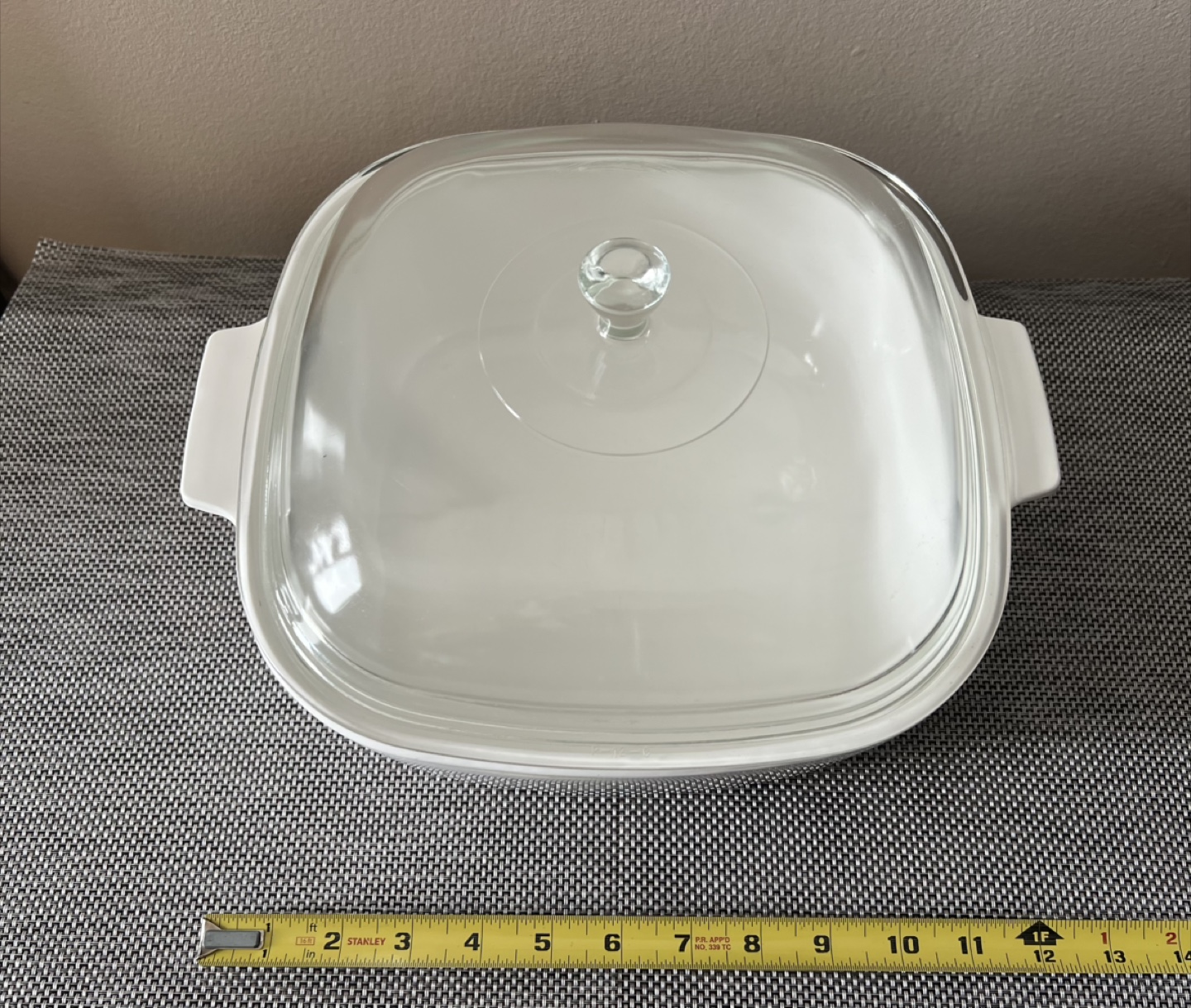 Vintage Late 60s Cornflower CorningWare 4 Qt Casserole w/Lid 🥕 - photo 2