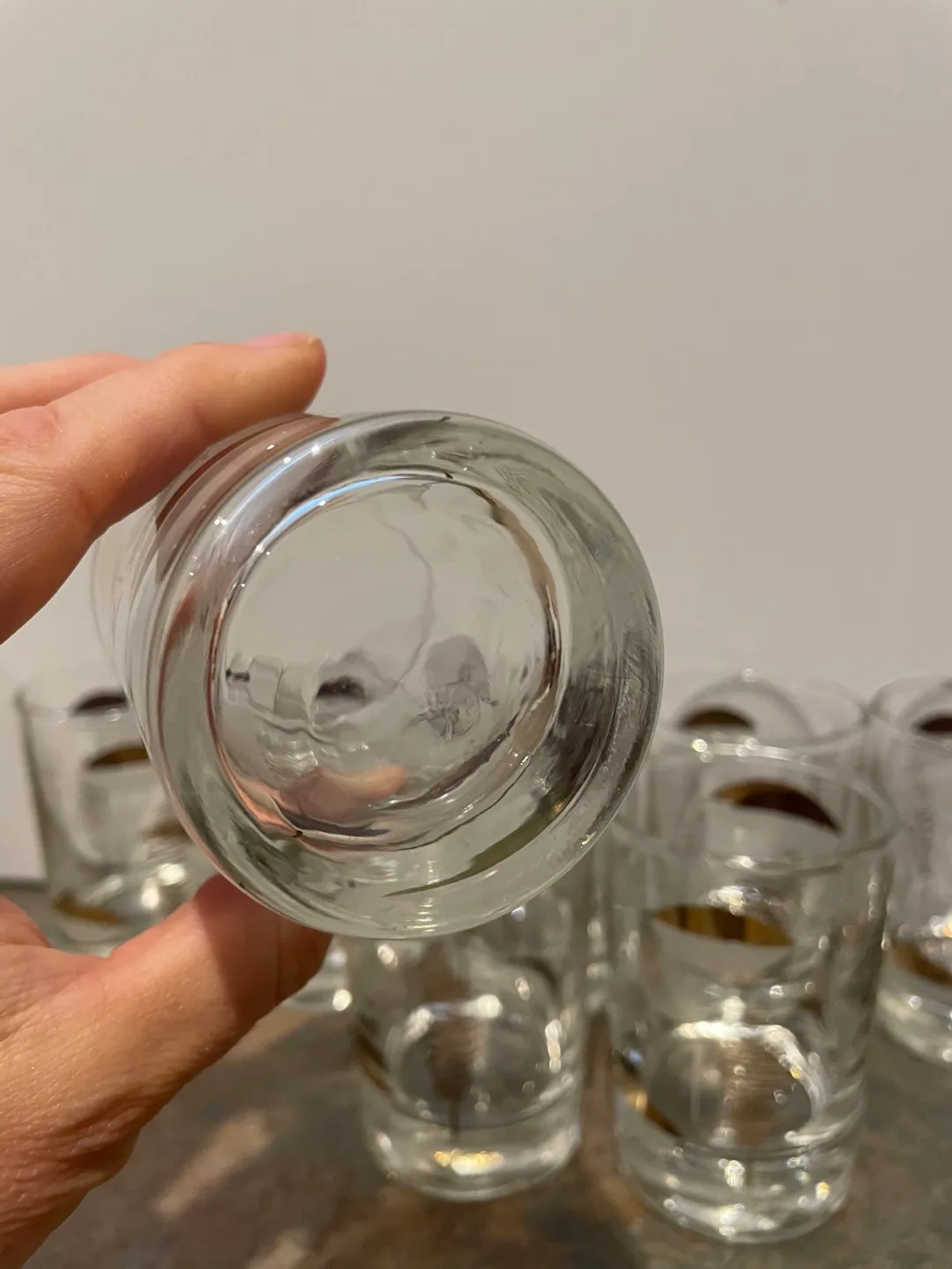 Mid-Century Set of 8 Dominion Shot glasses image indicator(5)