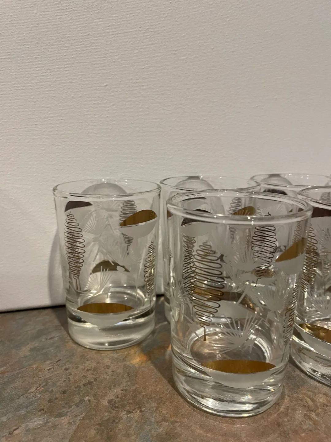 Mid-Century Set of 8 Dominion Shot glasses image indicator(3)