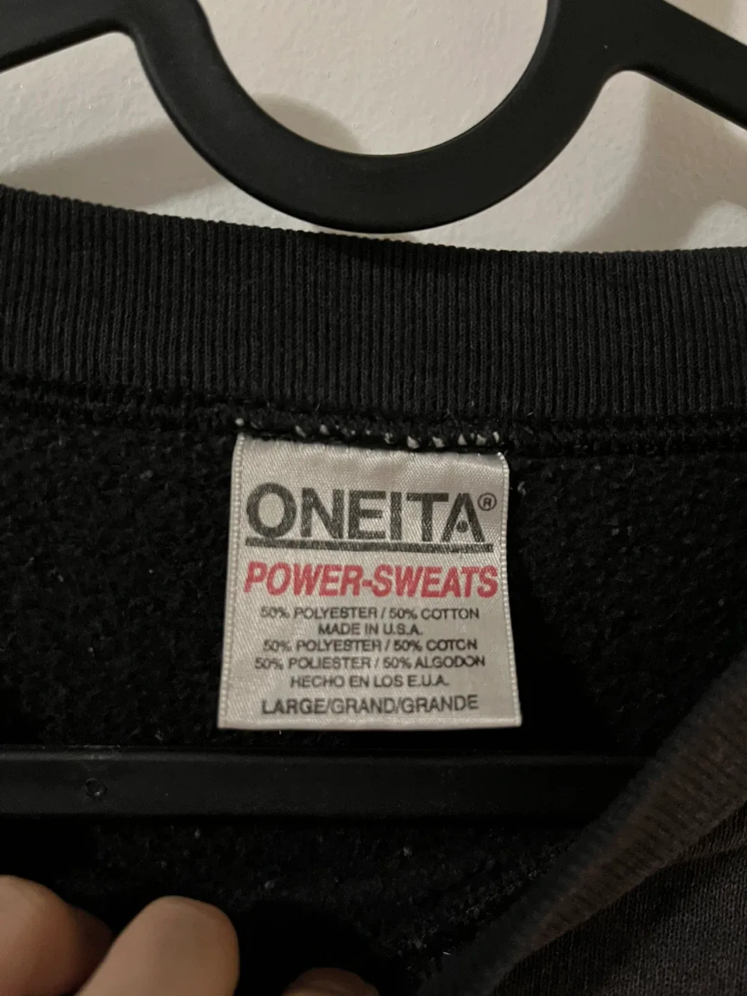 Oneita Power-Sweats Dalmatian Graphic Sweatshirt - Large image indicator(2)