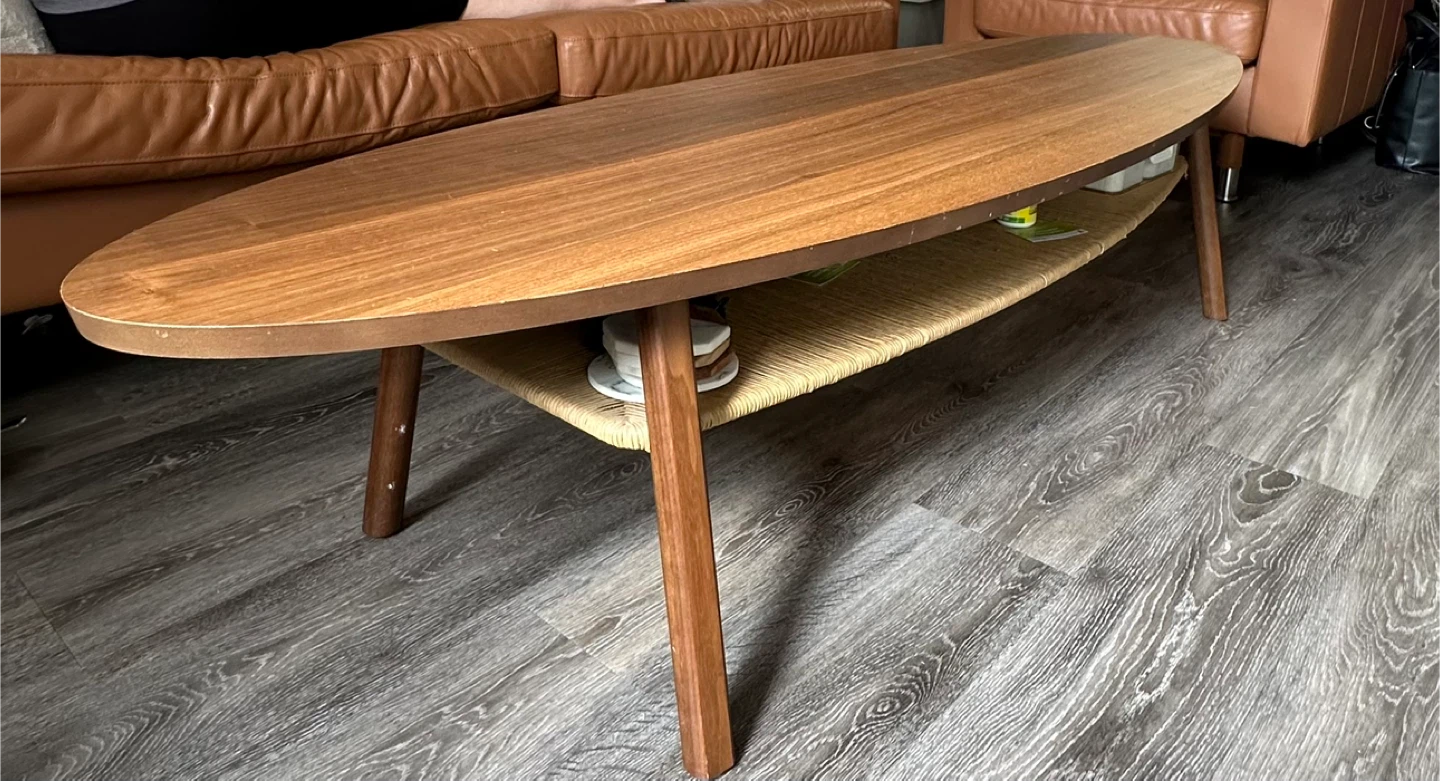 Oval Coffee Table with a set of nesting tables 🥕 - photo 3