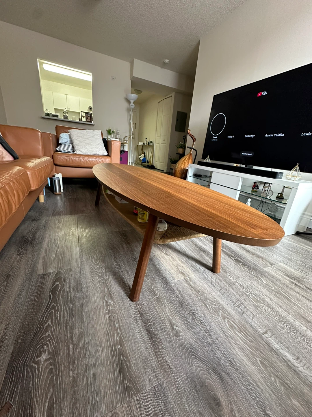 Oval Coffee Table with a set of nesting tables 🥕 - photo 4