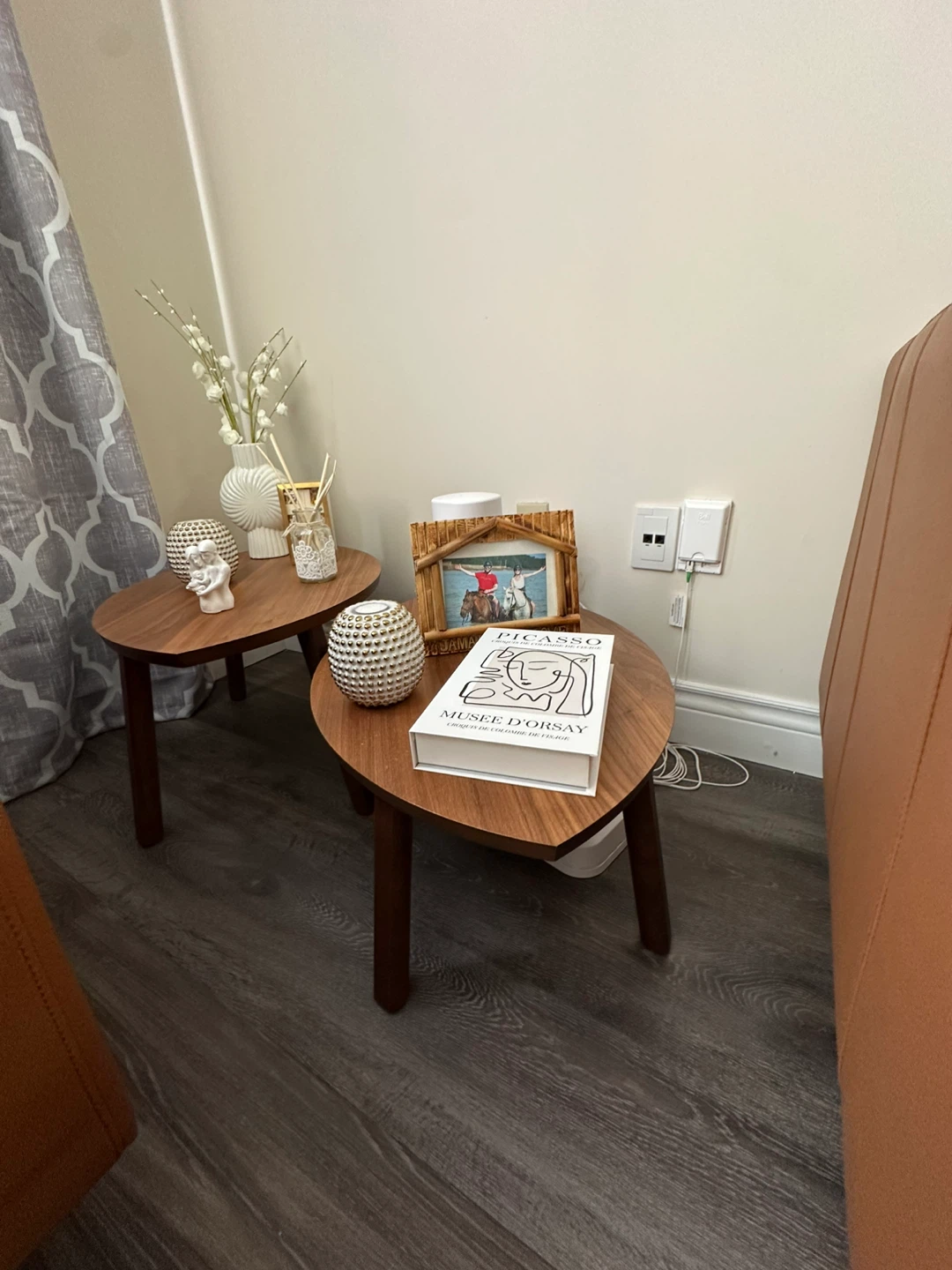 Oval Coffee Table with a set of nesting tables 🥕 - photo 5