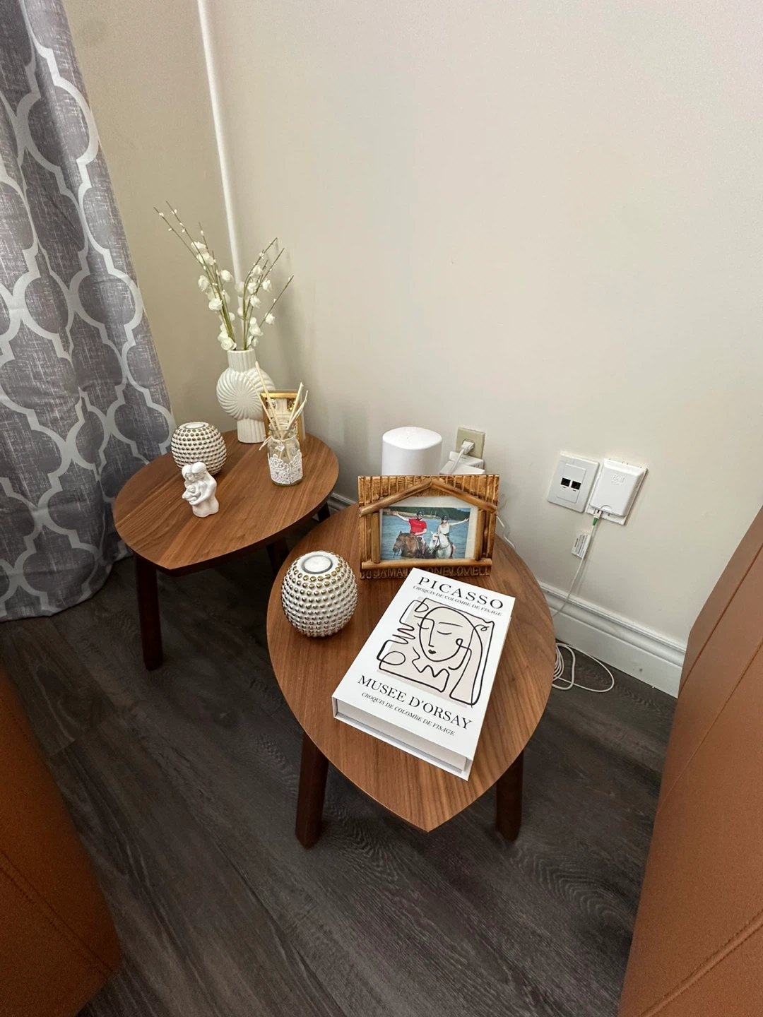 Oval Coffee Table with a set of nesting tables 🥕 - photo 2