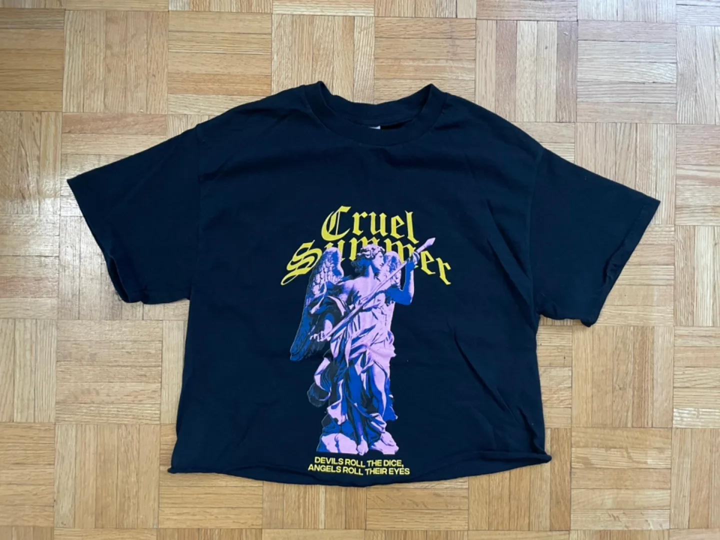 Cruel Summer Black Graphic Tee thumbnail