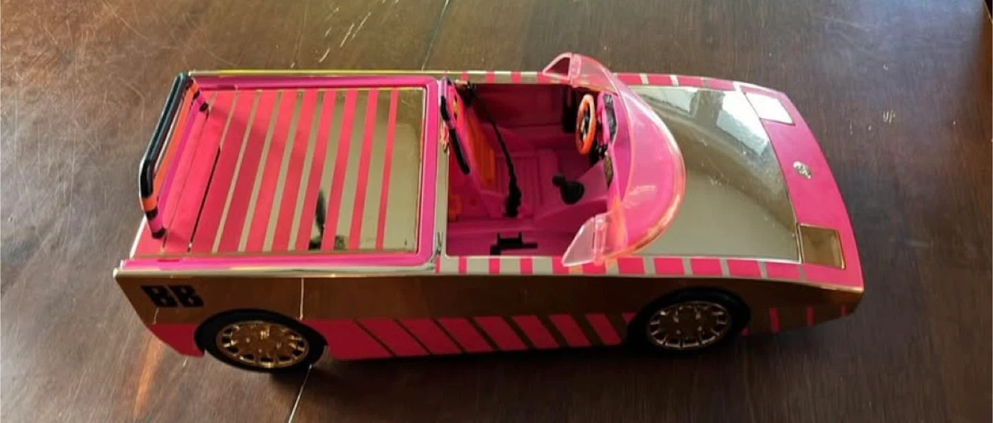 LOL doll Car with working lights kids toy - photo 2