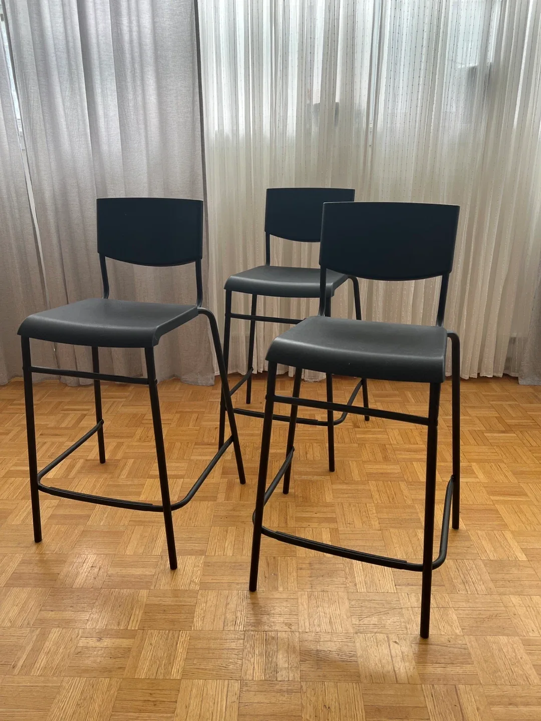 Black Bar Stools (price for each) thumbnail