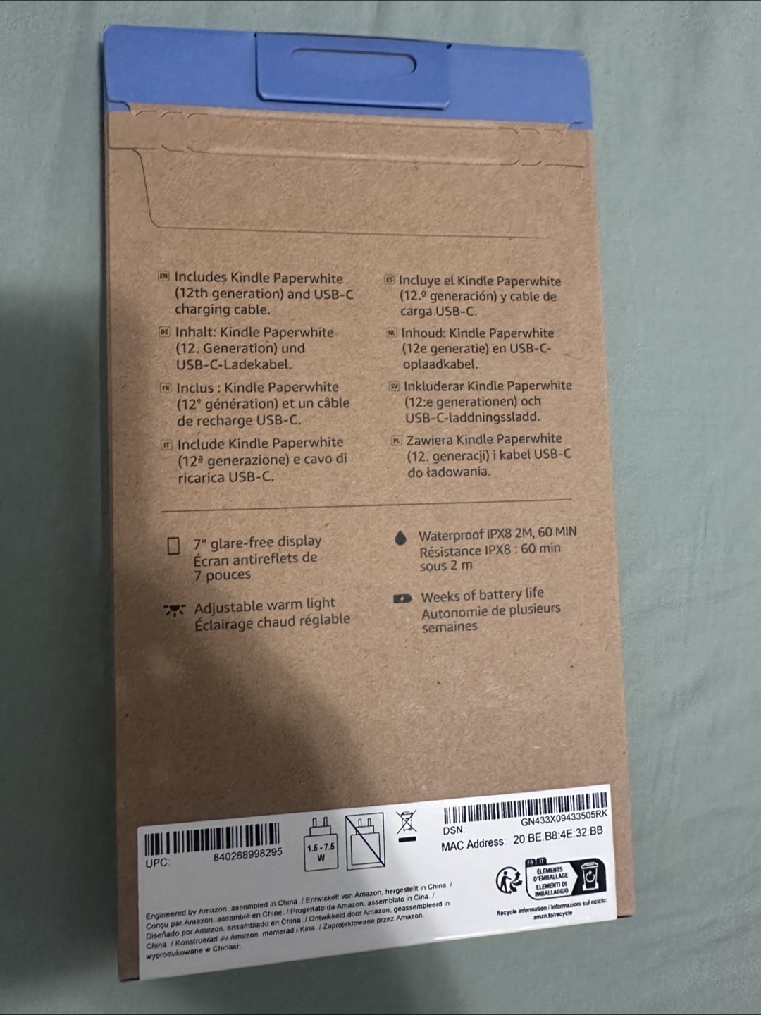 Kindle Paperwhite - 12th Gen - 16GB - photo 2