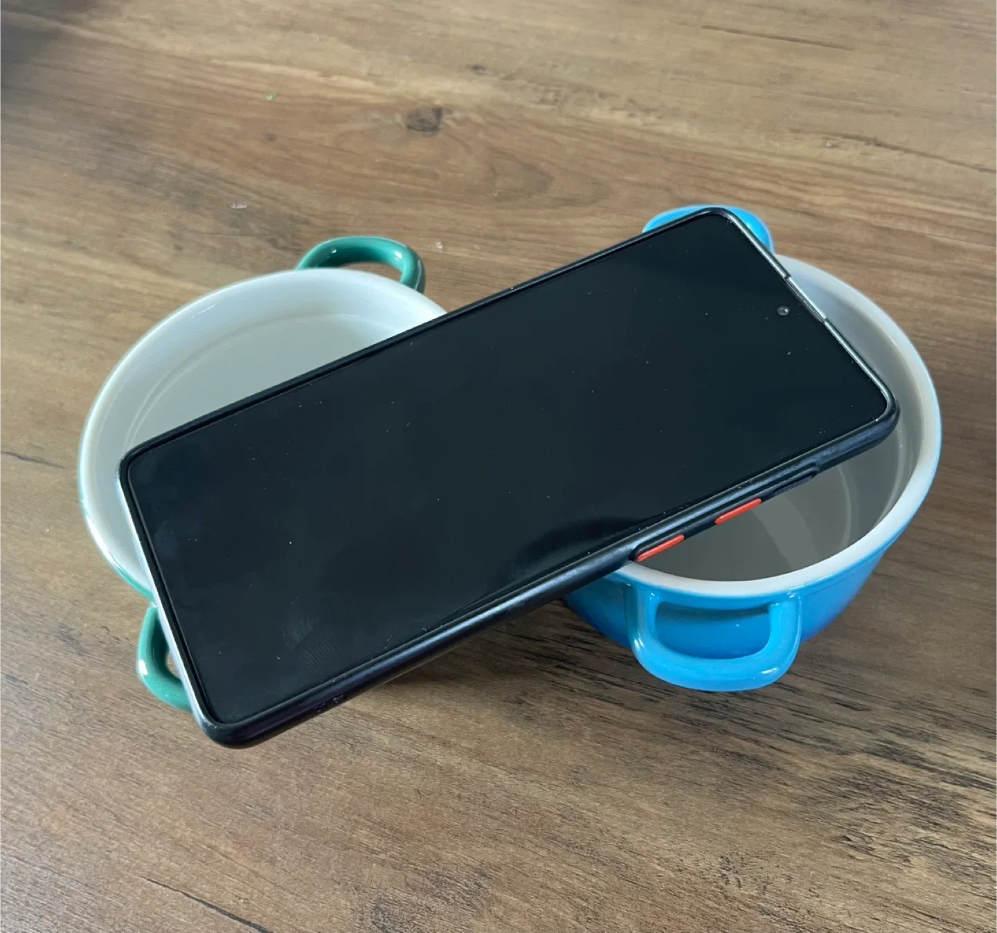 Two Mini Cocottes - Blue & Green Ceramic image indicator(3)