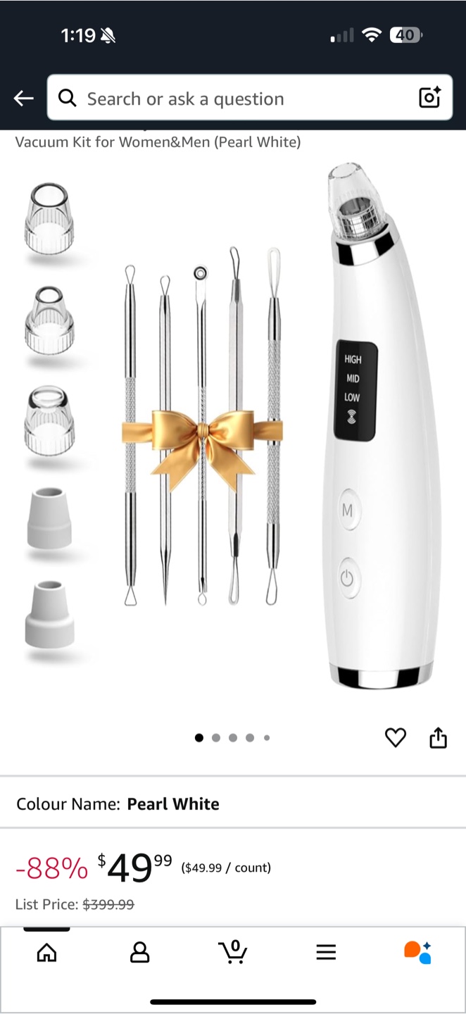 Blackhead Remover Vacuum - photo 3