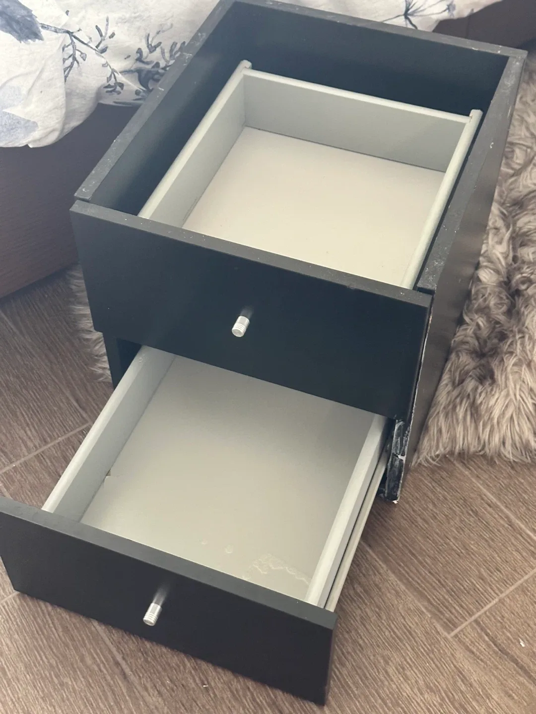 IKEA Kallax Black Drawers and door Insert image indicator(3)