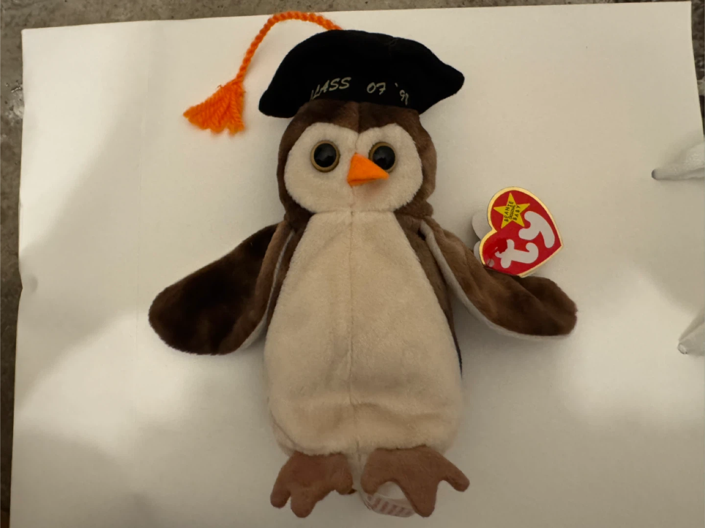 Ty Beanie Baby Hoot the Owl ‘98 Collectable