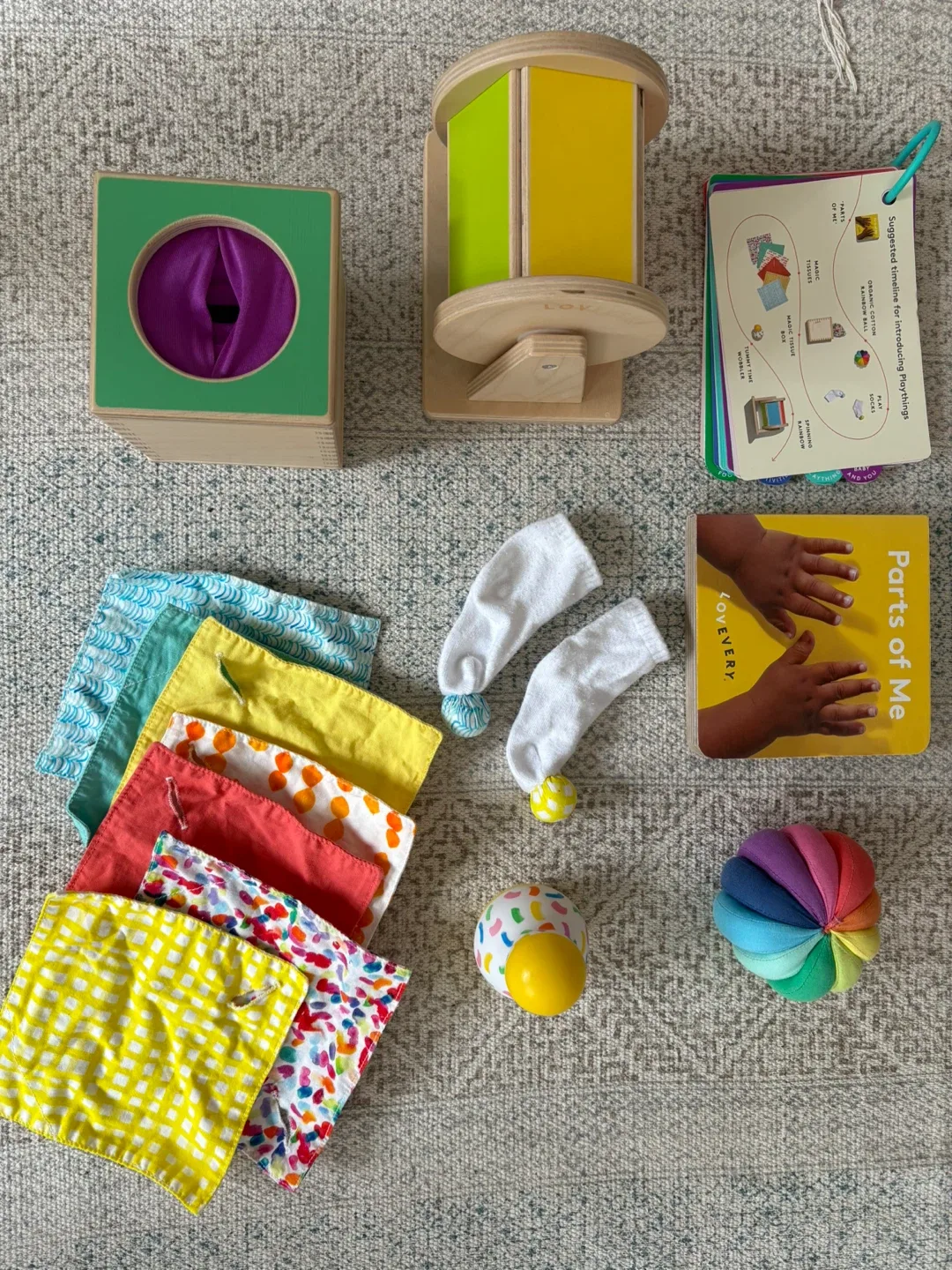 4 Lovevery play kits 5mo-12mo thumbnail
