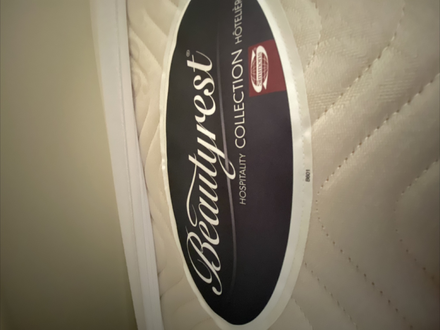 Double size matress with metal frame - photo 4