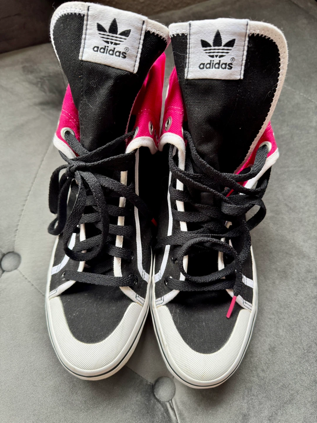 Adidas High Top Sneakers - Size 10