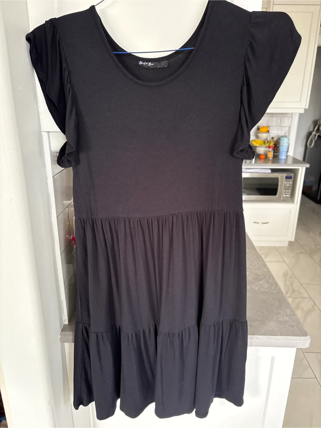 Brit & Brie Black Dress - Size L thumbnail