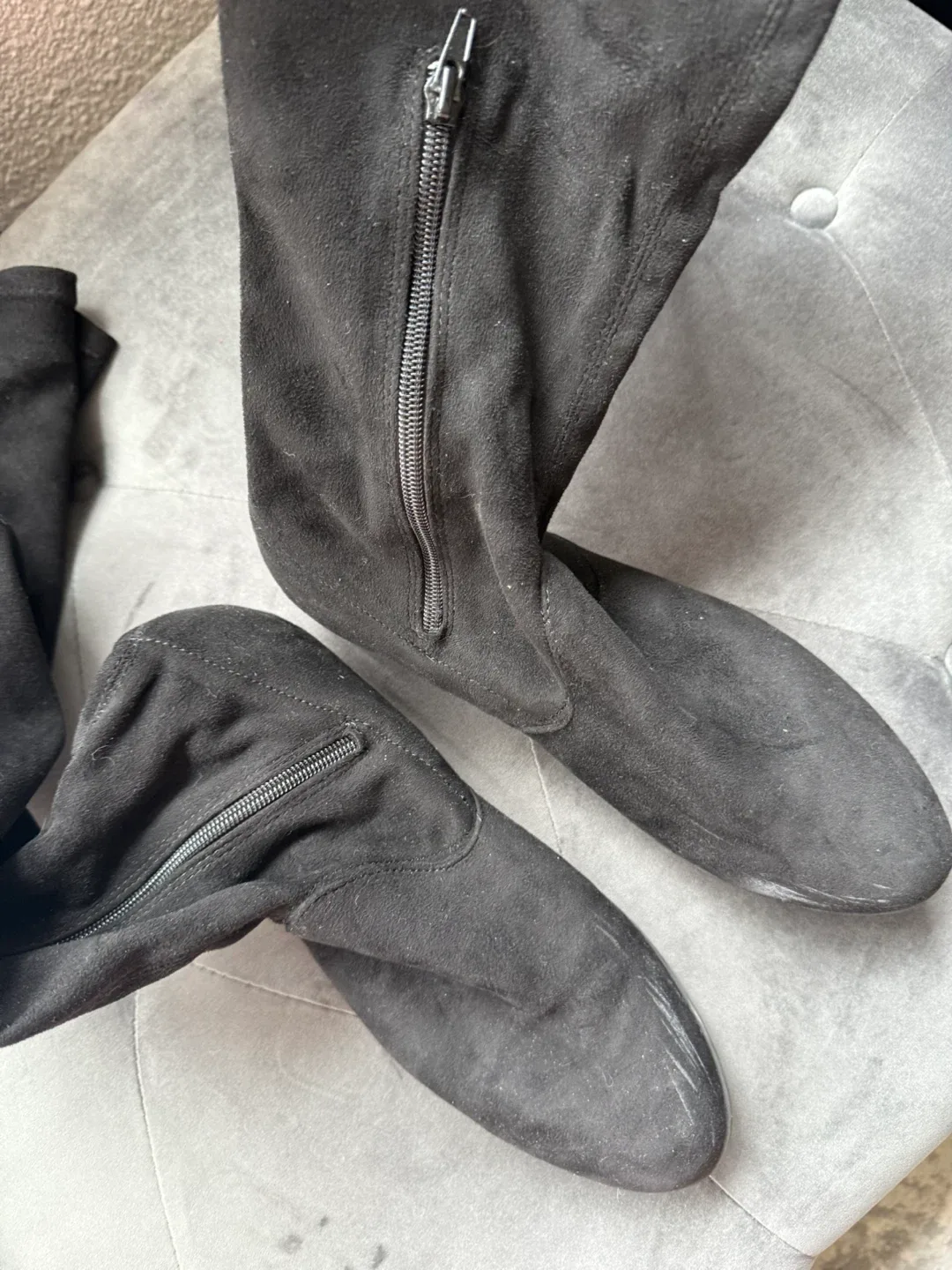 Radical Black Over-the-Knee Boots - Size 10 image indicator(3)