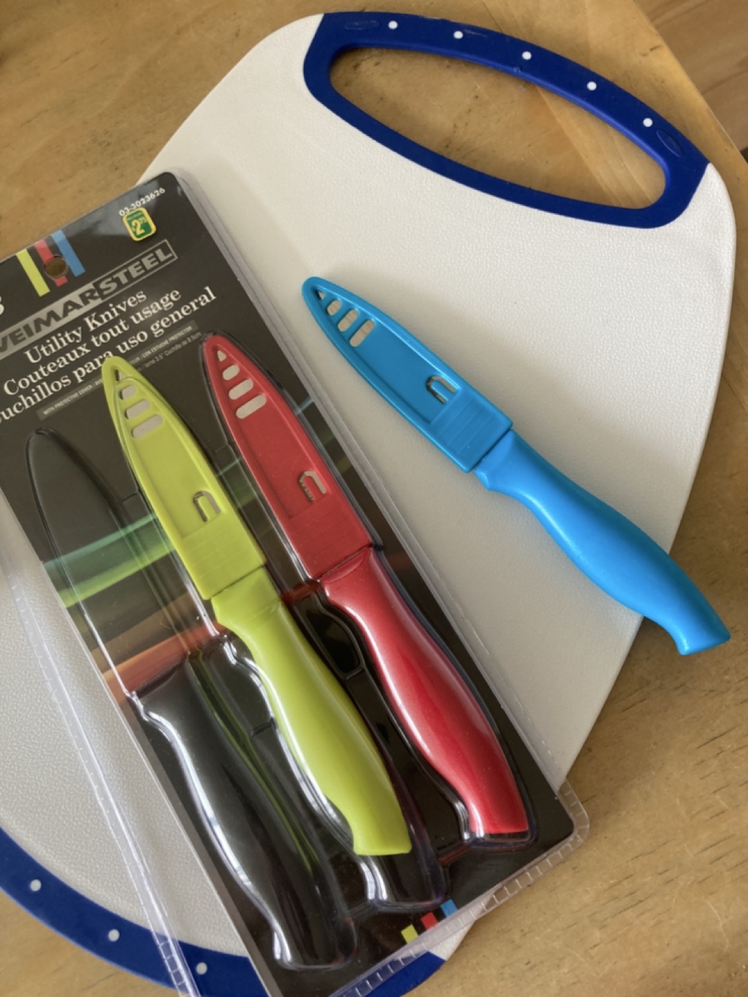 Utility Knife & Cutting Board