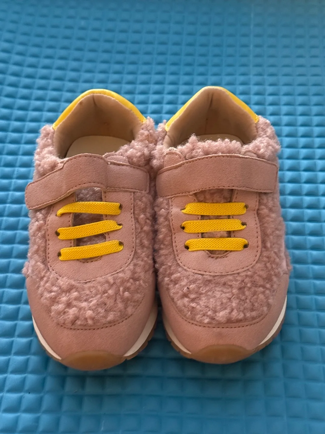 Open Edit Pink Sherpa Sneakers 🥕 thumbnail