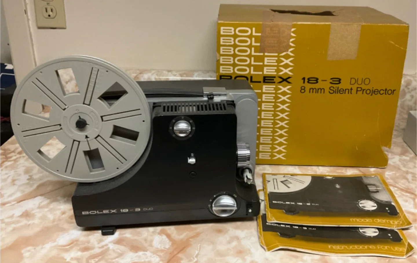 Bolex 18-3 Duo 8mm Silent Projector 🥕 thumbnail