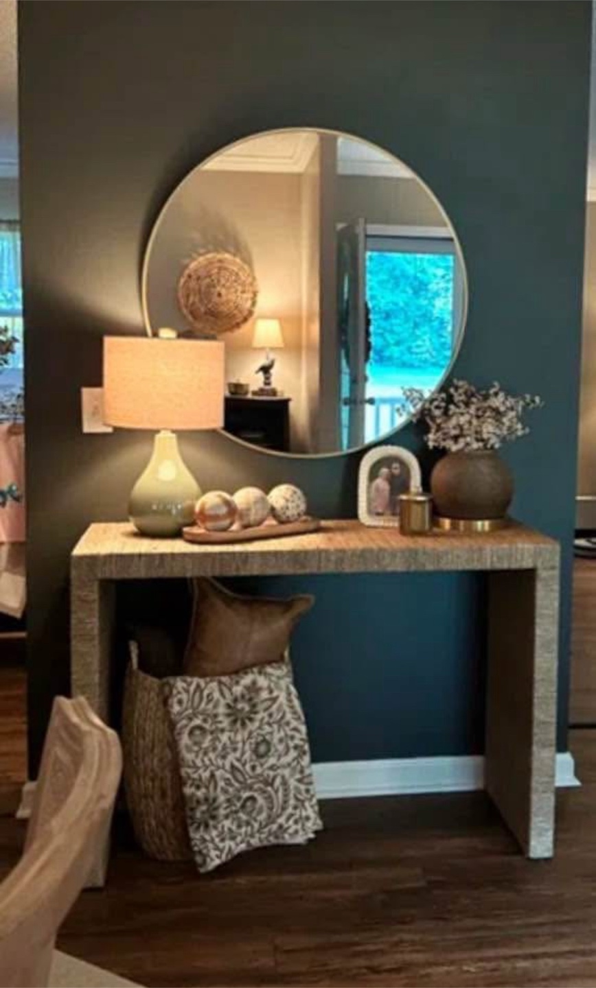 New Boho Entryway Accent Bohemian Console Table
