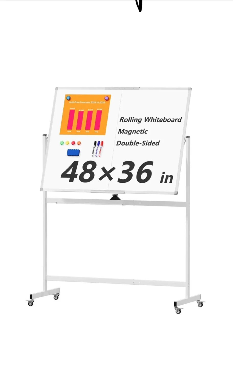 Maxtrek Mobile Whiteboard 48x36 thumbnail