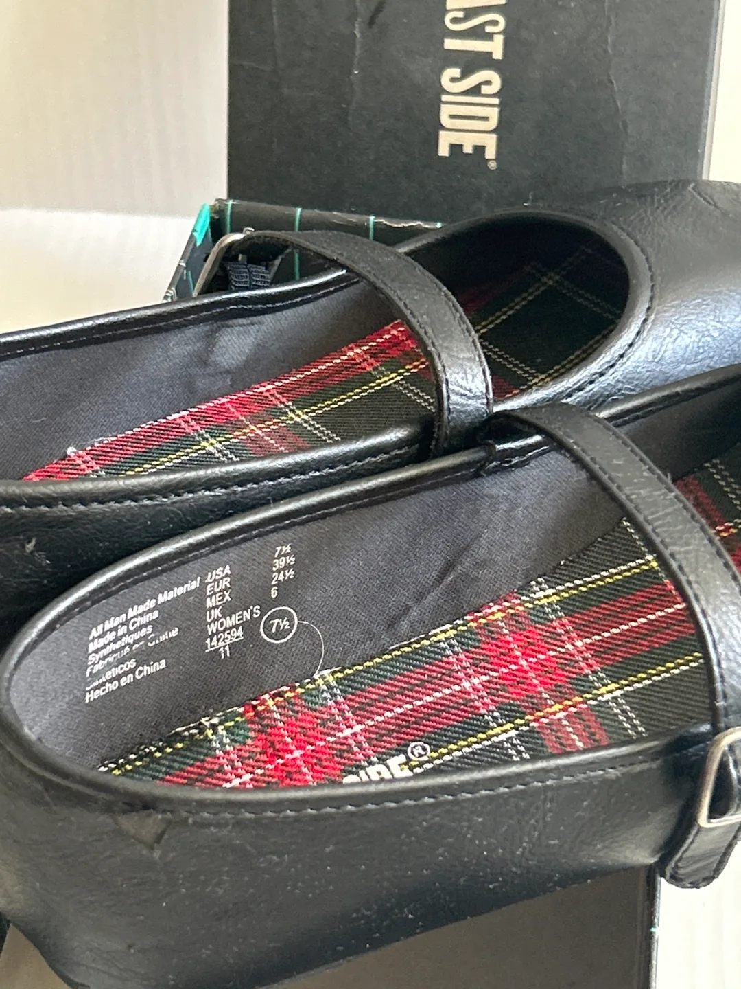 Lower East Side Black Mary Jane Shoes - Size 7.5 image indicator(7)