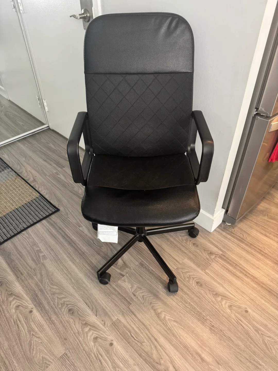 IKEA Renberget Swivel Office Chair - Black image indicator(3)
