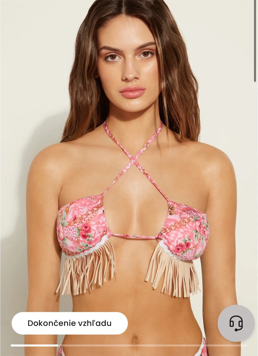 New Pink rose 🌹Tezenis 🌸 Bikini Brazilian image indicator(5)
